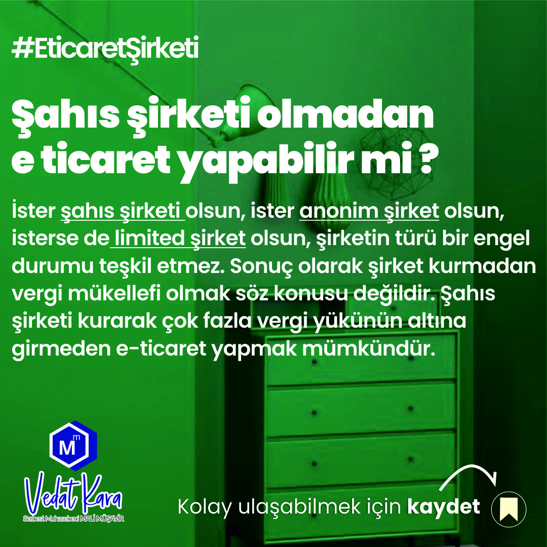 Serbest Muhasebeci Mali Müşavir Vedat KARA Serbest Muhasebeci Mali Müşavir Vedat KARA